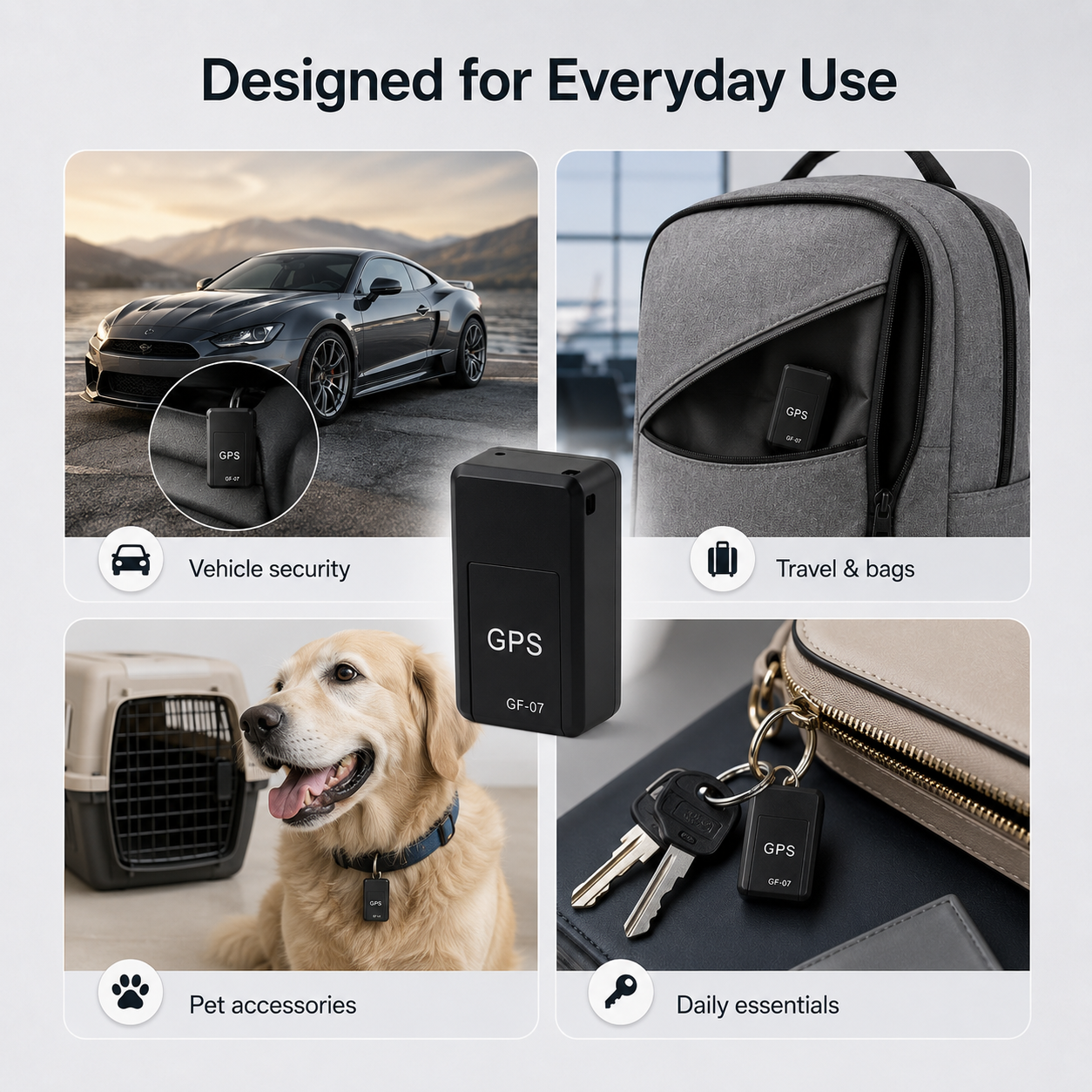 GPS Tracer Device GF07 Mini GPS